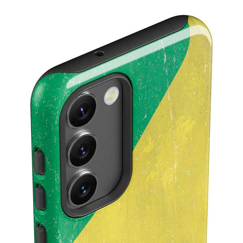 Republic of the Congo Flag Distressed Galaxy S23 Plus Pro Case